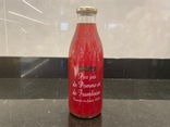 Jus de pomme et de framboise