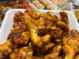 Wings de poulet à la broche