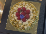 Pistache framboise