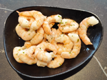 Gambas à l'ail