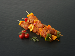 Brochette de dinde curry