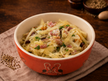 Salade de chou blanc et lardons
