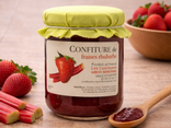 Confiture Fraises Rhubarbe - Les Confitures du Vignoble