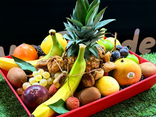 Corbeilles de fruits saison pour les fêtes  5/6 personnes
