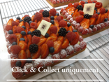 Tarte aux fruits rouges (À commander 48H à l'avance)
