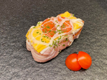 Filet de poulet au bacon et cheddar
