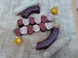 Brochette boudin noir et andouillette