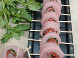 Brochette Dinde Chorizo Basilic
