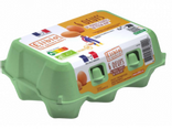 Oeufs frais 53+ boite de 6
