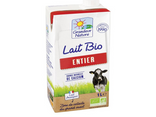 Lait entier bio