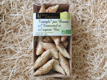 Triangles bio pur beurre emmental oignon