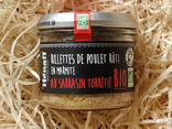 Rillettes de poulet rôti au sarrasin - Bbio