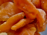 Pêches séchées