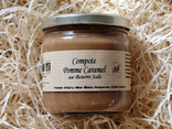 Compote pomme caramel beurre salé Bio