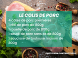 Colis Porc élevé en plein air