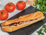 Sandwich foie gras - sauce au choix