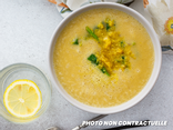 Velouté de moules au curry
