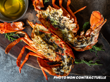 2 X Demie langouste cuite