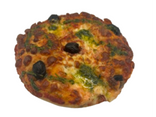 Fougasse tomate mozzarella origan et olives
