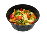 Gnocchis sauce relevée au curry rouge et légumes