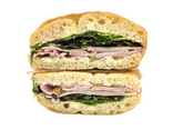 Focaccia jambon blanc emmental