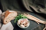 Champignons farcis speck