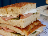 Foccacia du jour non végétarienne