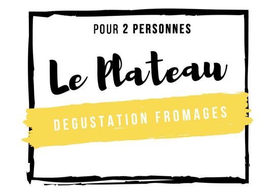Plateau de fromages - 2 personnes