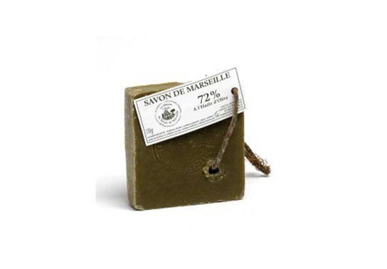 Savon de Marseille - Tranche petit modèle olive 40-40-20