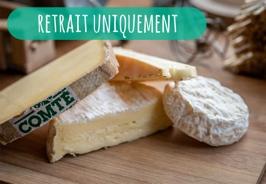 Plateau de fromages - 5 personnes - Retrait uniquement