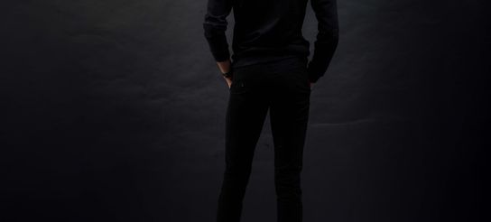 Chino Homme Noir