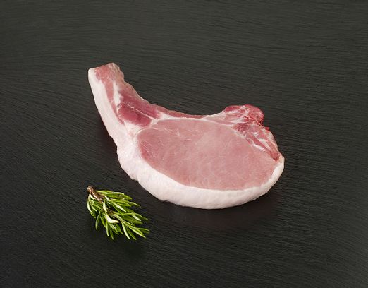 Côte première de porc