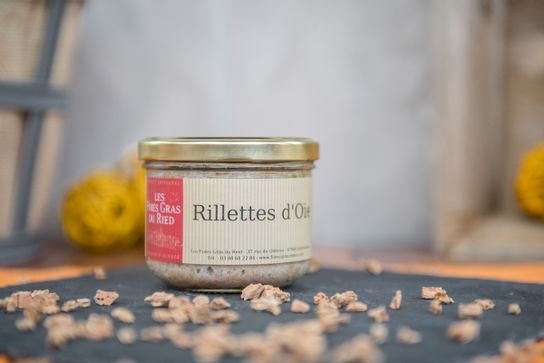 Rillettes d'Oie 180g Les Foies Gras du Ried