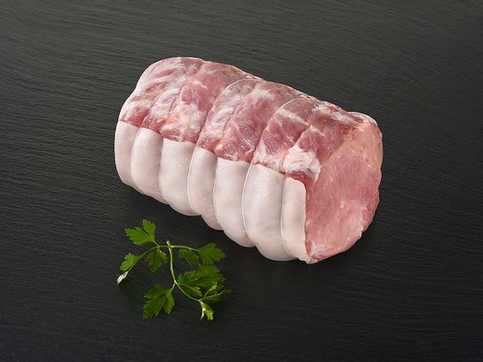 Rôti de porc échine sans os