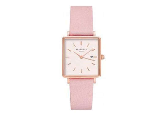 Montre "The Boxy Pink" de ROSEFIELD