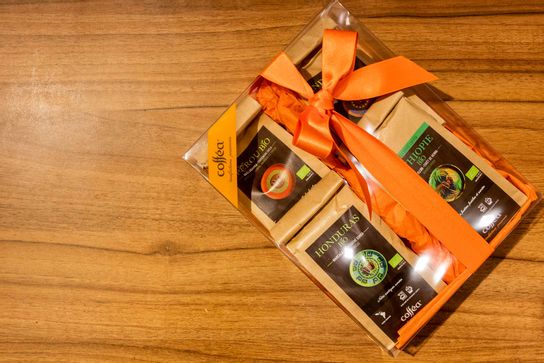 Coffret Le Carré des Cafés bio
