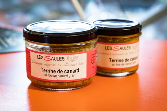 Terrine de canard au foie gras - 90g
