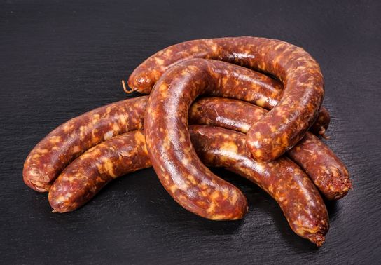 Saucisse de canard au piment d'espelette