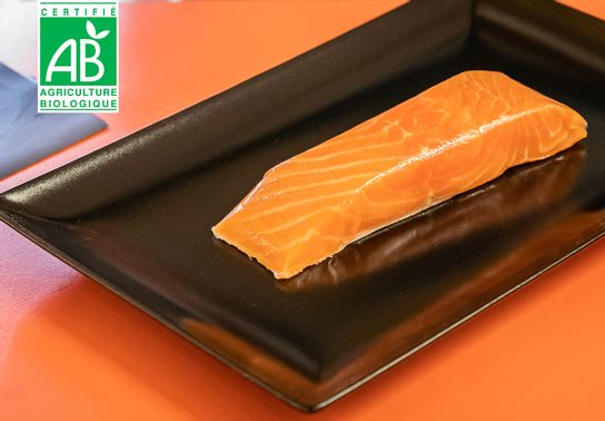 Pavé de saumon frais biologique - 200g