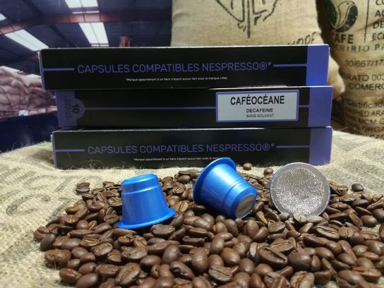 Café Capsules Colombie Décaféiné