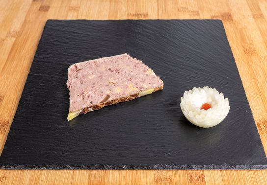 Terrine de canard aux girolles