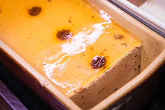 Crème de canard aux morilles