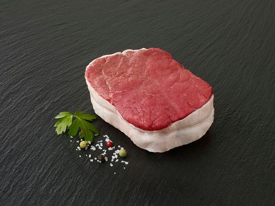 Rumsteck de bœuf "façon tournedos"