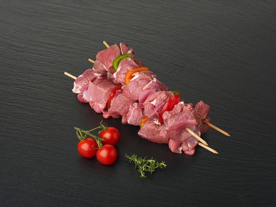 Brochette d'agneau marinée