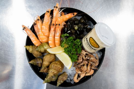 Assortiment de crustacés