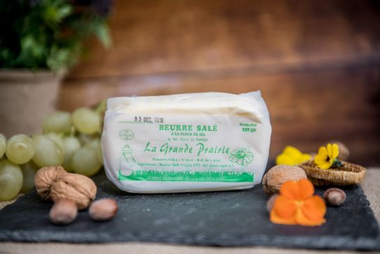 Beurre demi-sel de baratte fermier