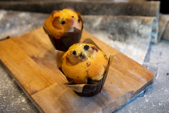 Muffin myrtilles