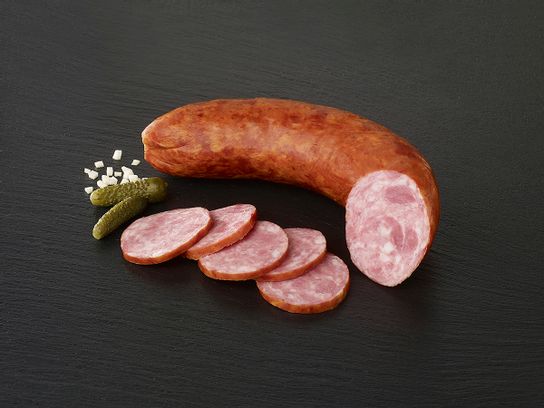 Saucisson à l'ail fumé