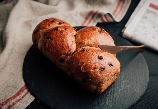 Brioche aux pépites de chocolat