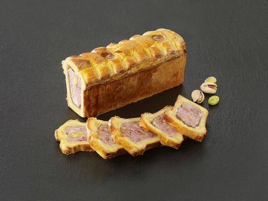 Mini paté croute canard pistaché